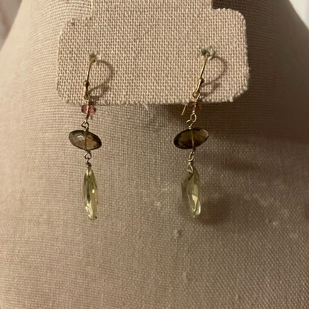 Drop earrings